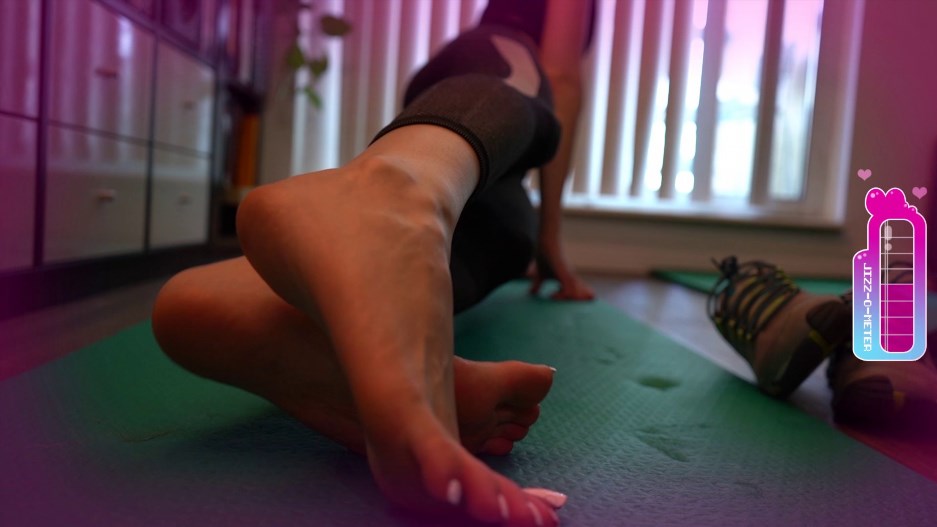 Imilia Audley - Fantasy of Feet - Yoga Perving